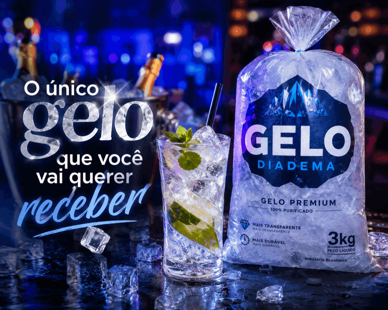 SACO DE GELO EM DIADEMA